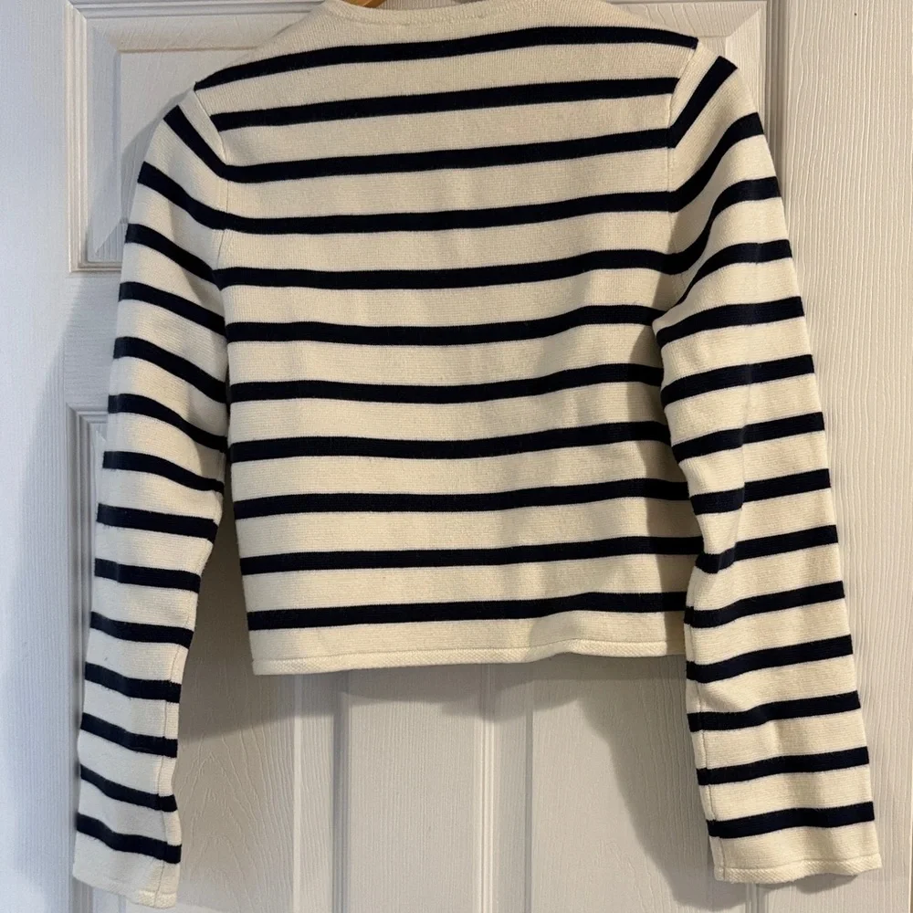 Abercrombie LuxeLoft Crew Sweater Jacket - Picture 3 of 9